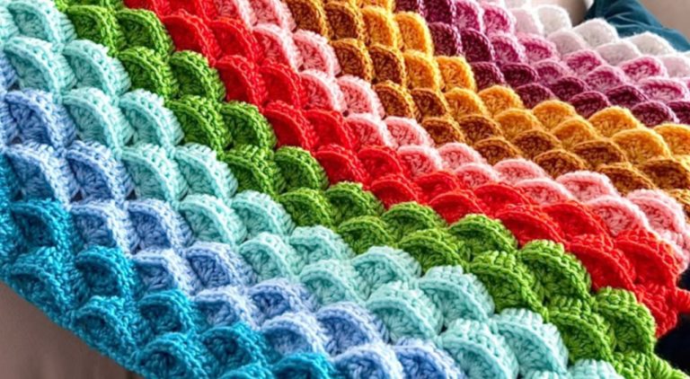 Blanket Marshmallow Stitch