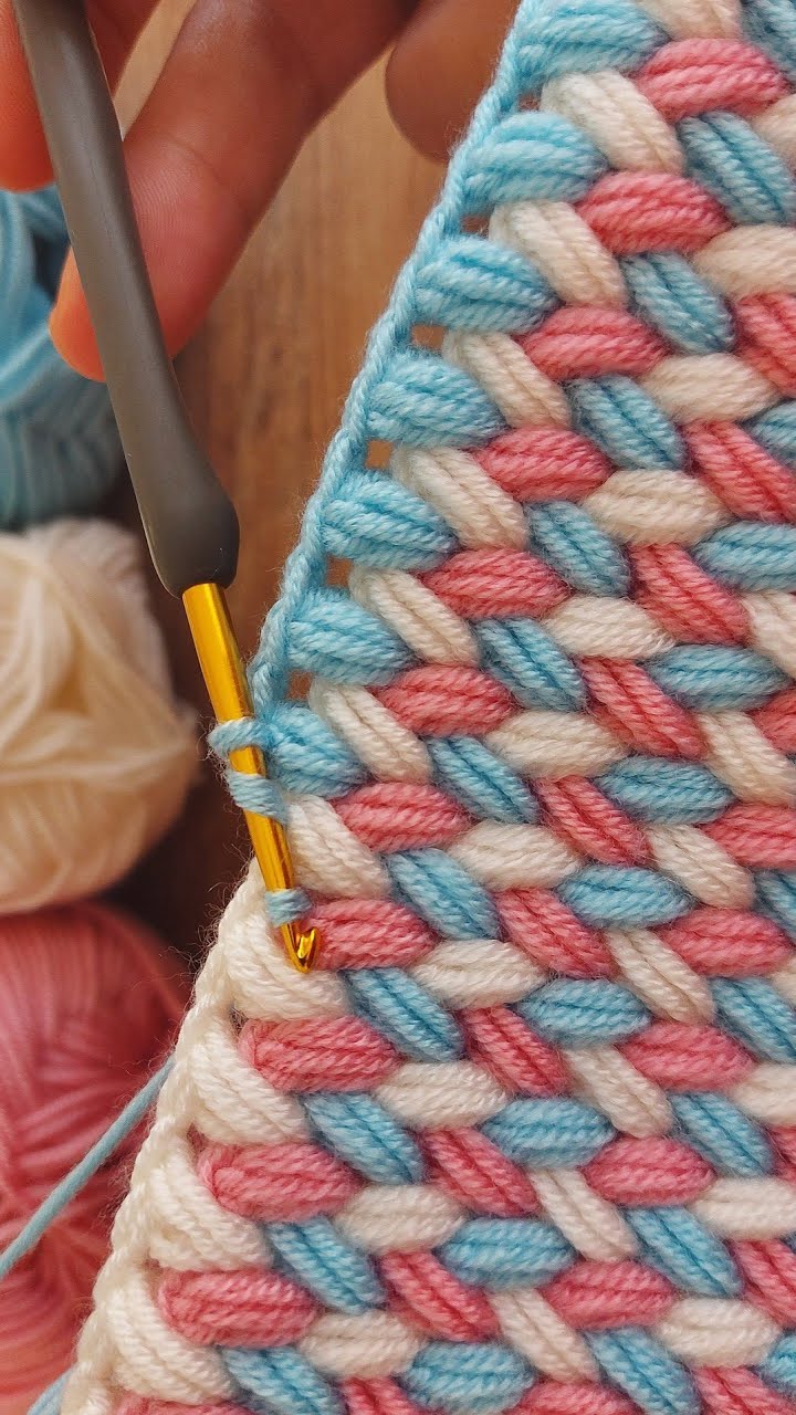 Blanket Stitch Crochet