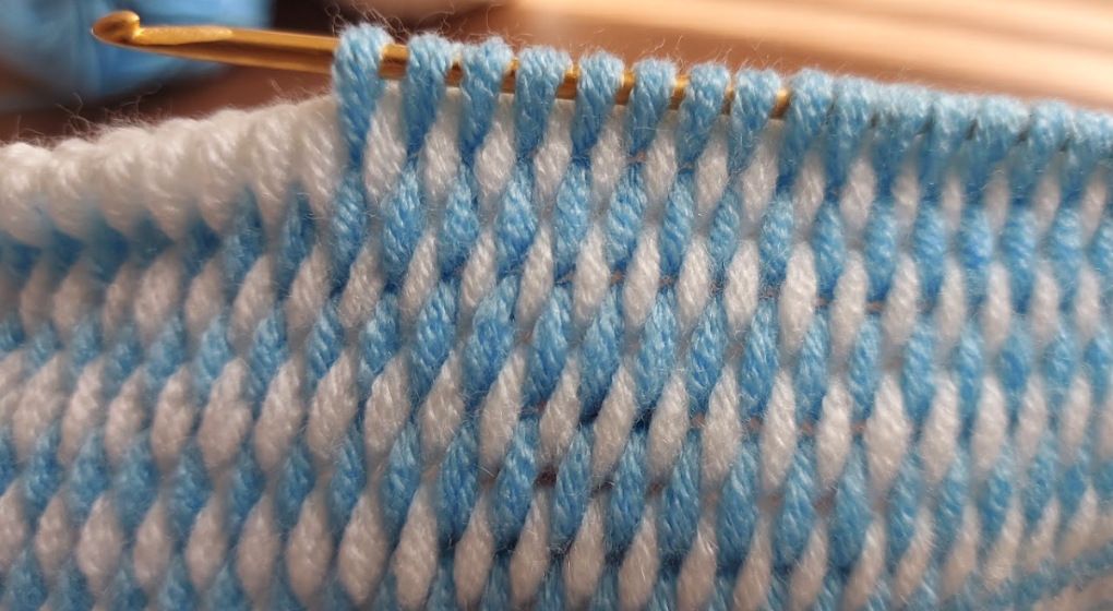 Crochet Blanket Using Tunisian Stitch ilove crochet