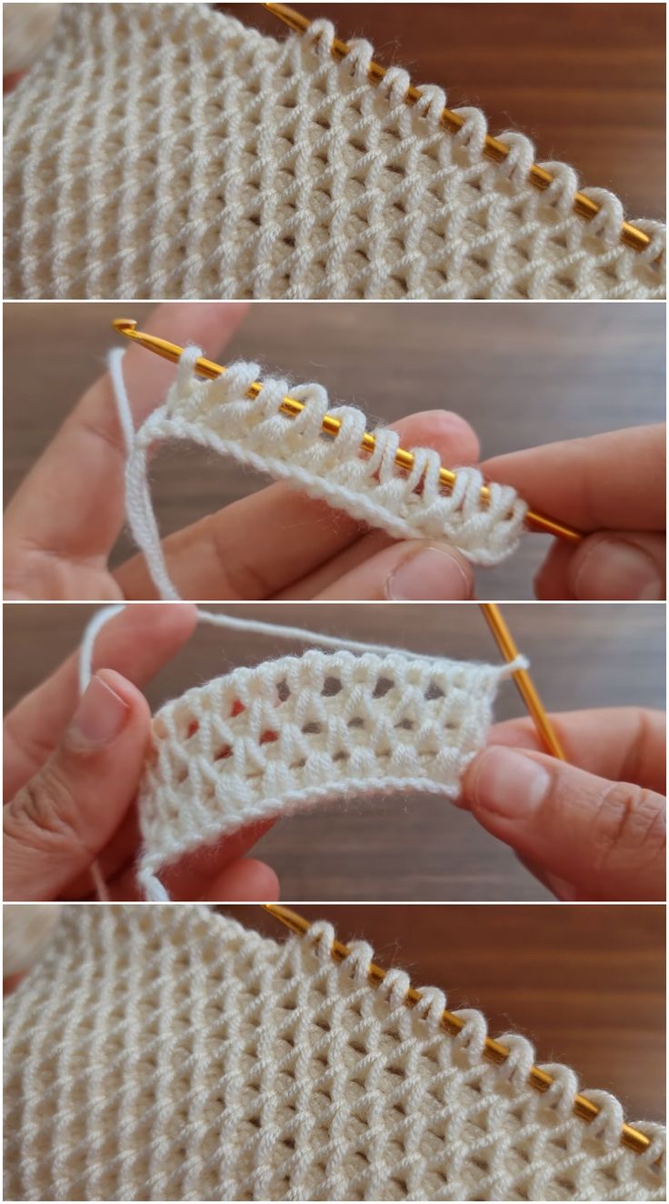 Crochet Blanket Tunisian Stitch - Tutorial