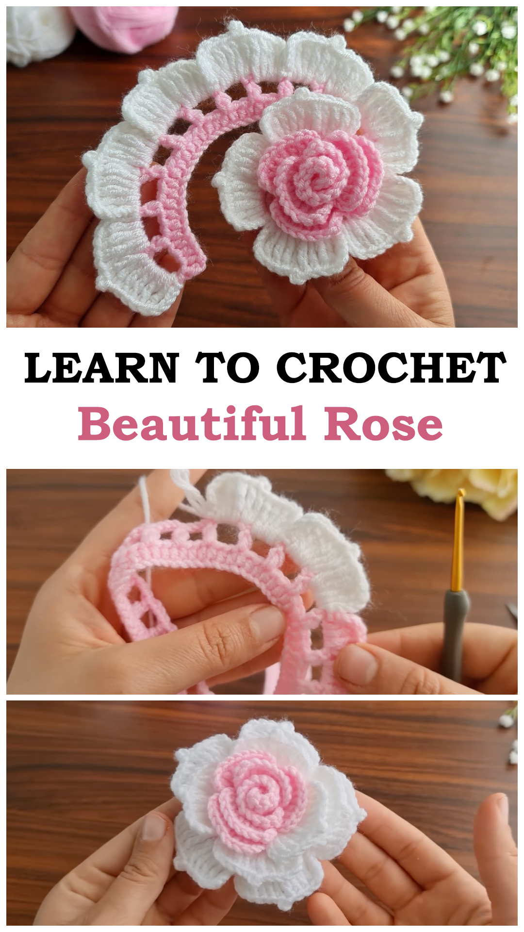 Crochet-Easy-Beautiful-Rose