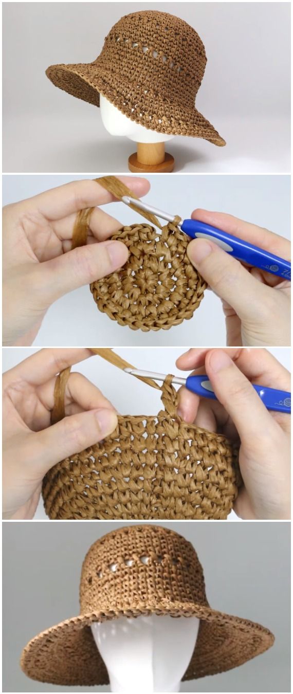Crochet Easy Summer Hat