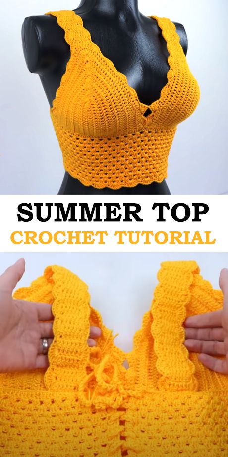 Crochet New Halter Top