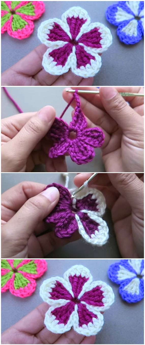 Easy To Crochet Gorgeous Flowers