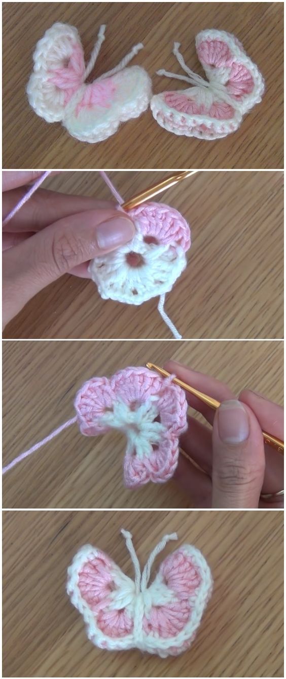 Learn To Crochet Beautiful Butterfly