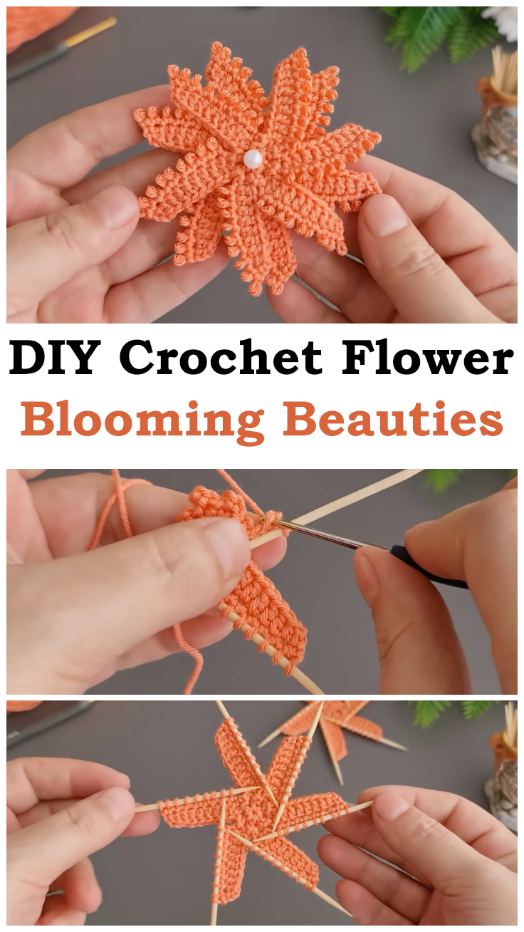 Blooming Beauties DIY Crochet Flower