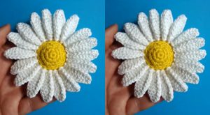 Crochet Chamomile Flower
