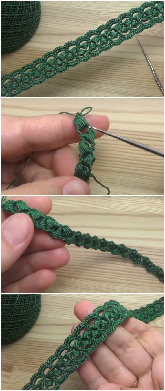 Crochet Easy Ribbon Lace Cord