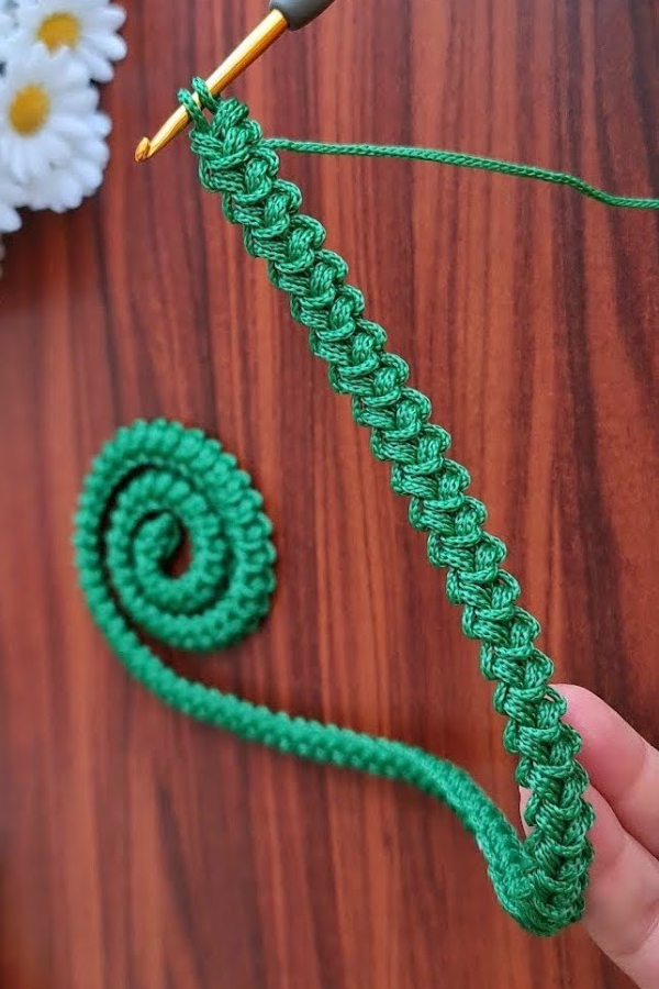 Crochet Ribbon Lace Cord