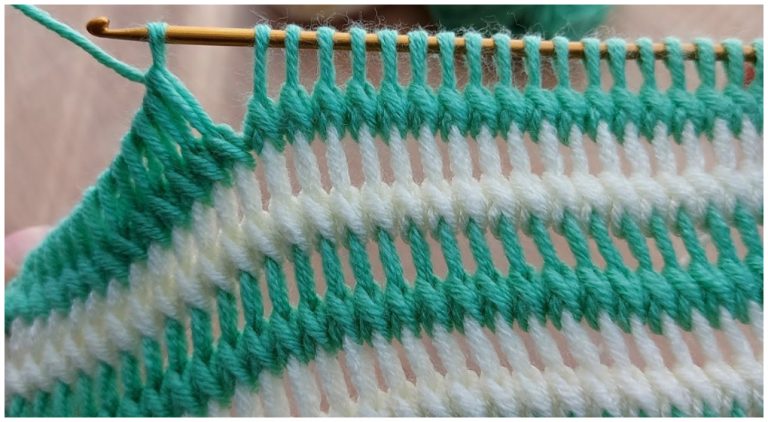 Blanket Jasmine Stitch Pattern