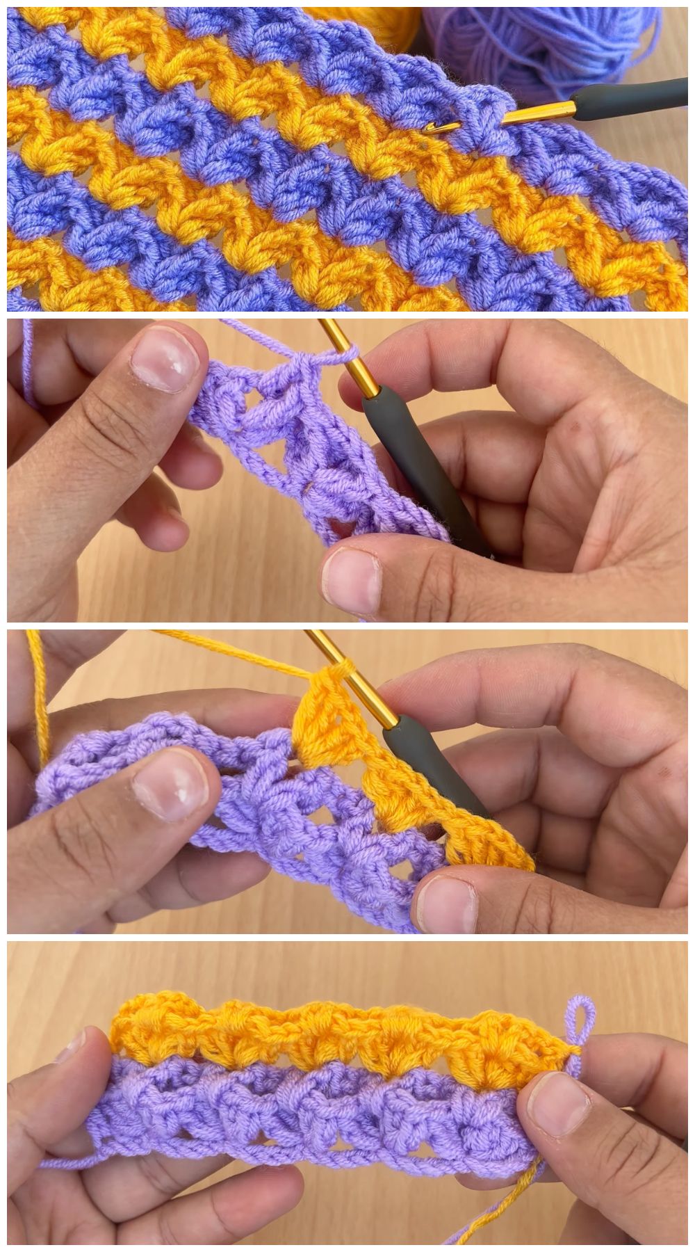 Blanket Stitch Crochet Pattern