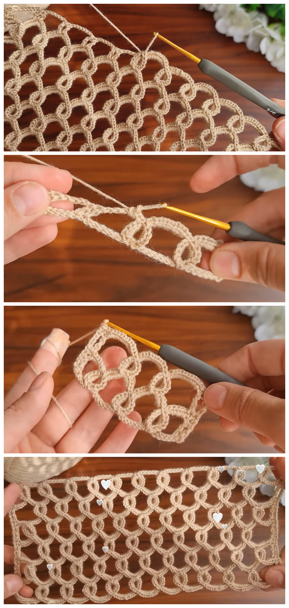 Blanket Stitch Crochet Pattern