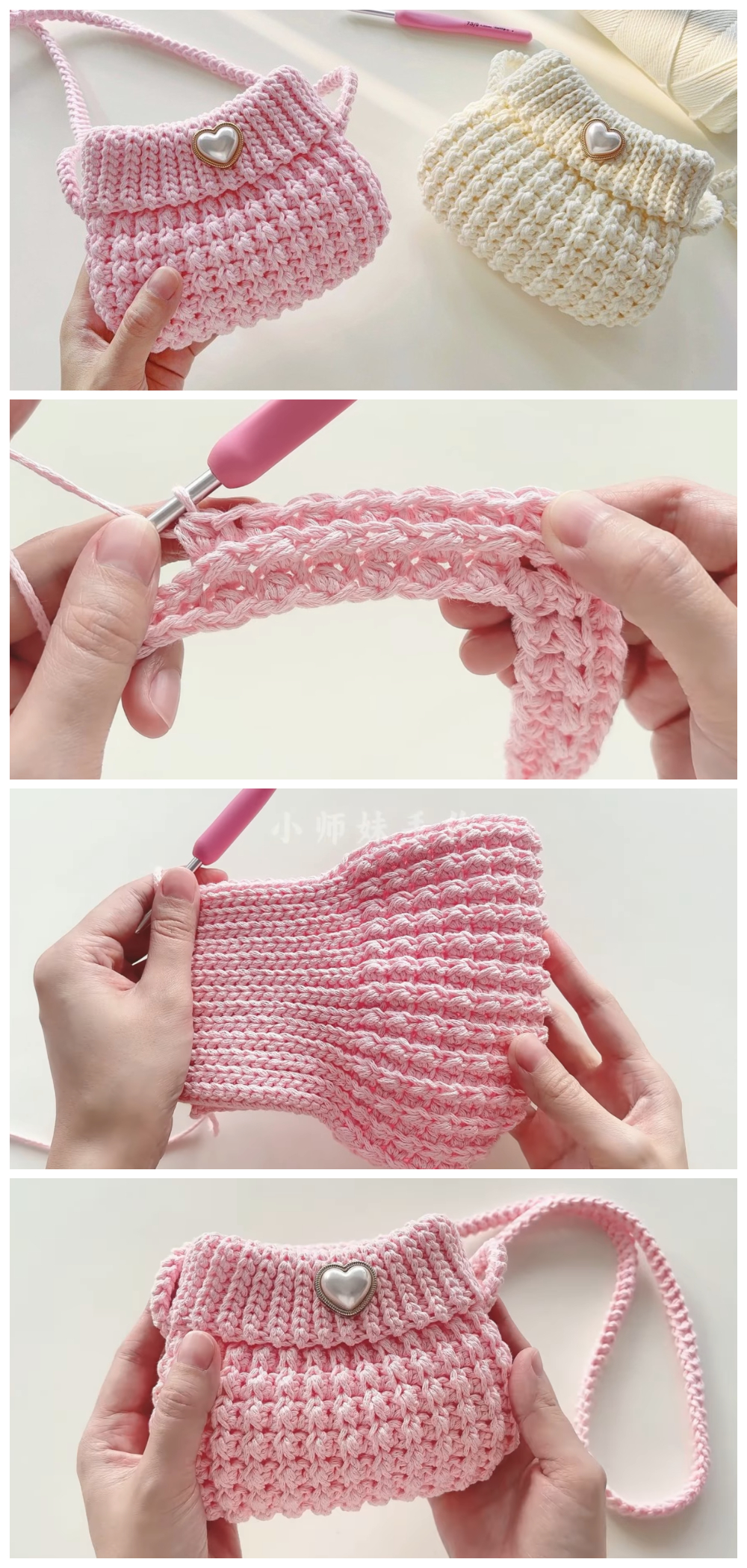 Crochet Bag Free Pattern [Video]