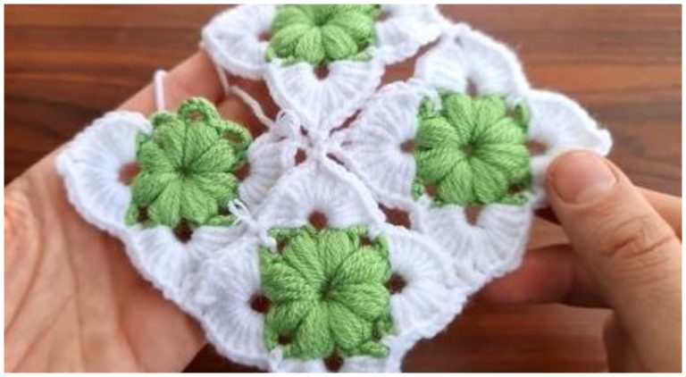 Easy Beautiful Motif Blanket