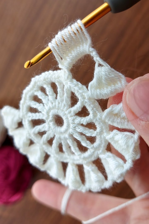 Crochet Flower Motif