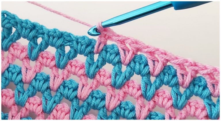 Super Easy Two Color Blanket