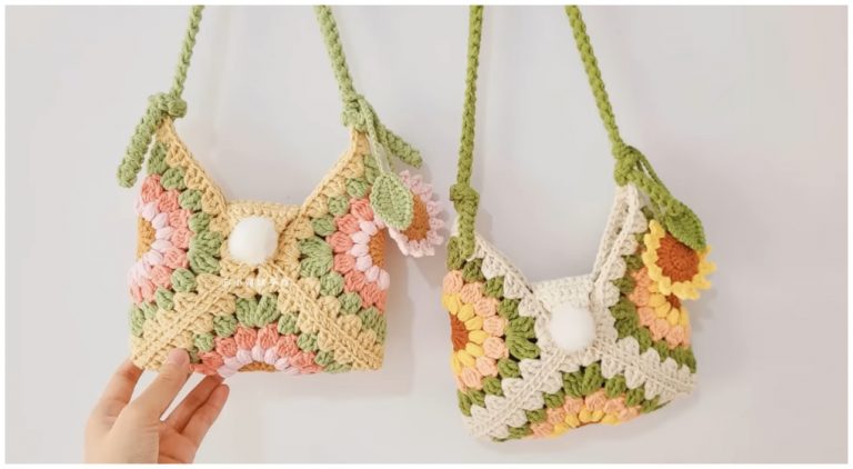 Granny Flower Summer Bag