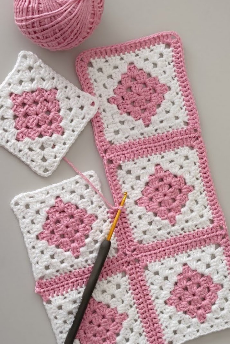 Easy to Join Granny Squares